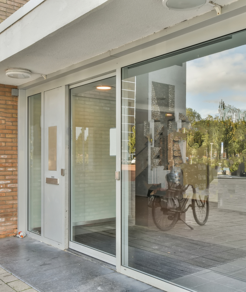 portas de vidro em Brasília